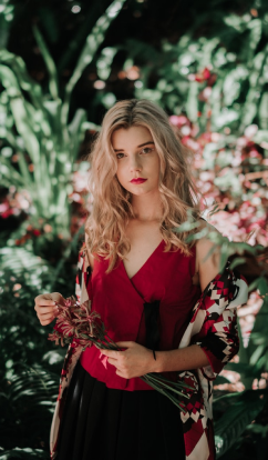 Blouse burgundy